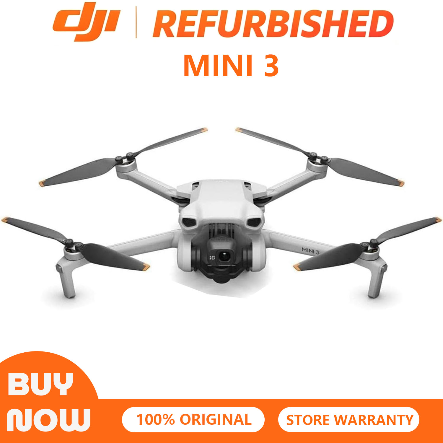 Refurbished Used DJI Mini 3 Dr - огляд і ціна Drone Gimbal 3 Axis