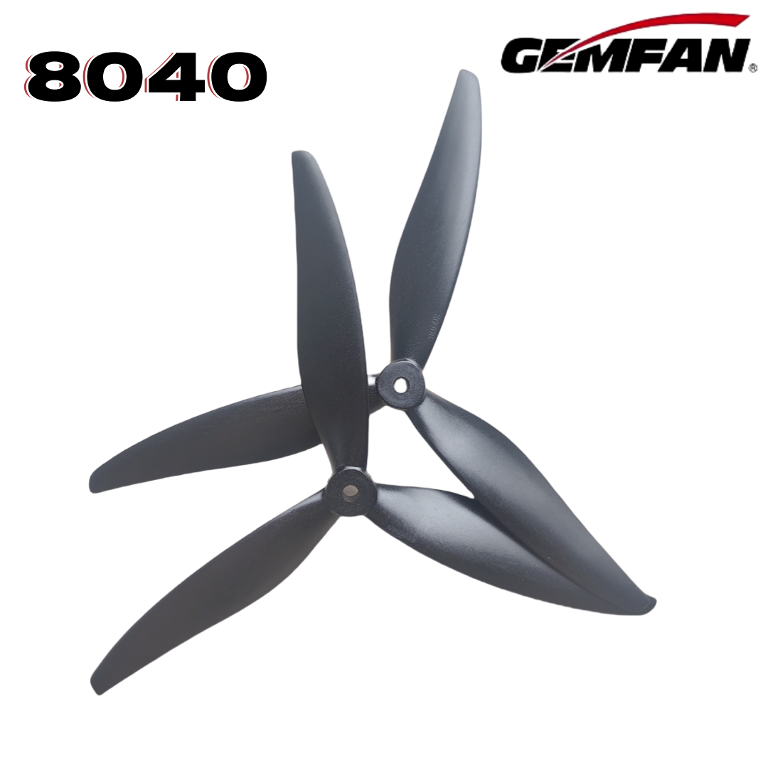 Gemfan 8040 8X4X3 3-blade 8-in - огляд і ціна Drone Gimbal Controller