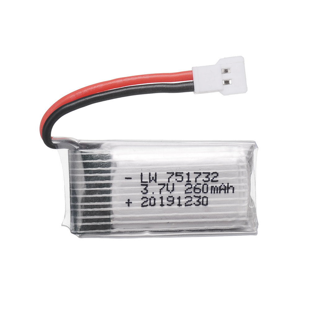 3.7V 260mAH Lipo Battery With  - огляд і ціна Eachine Drone E010